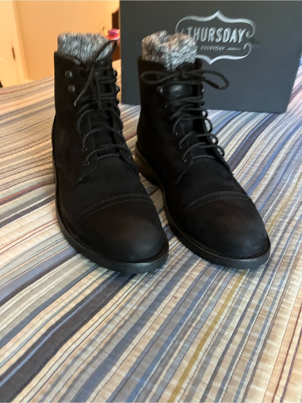 THURSDAY Captain/Black Matte 9.5 men.